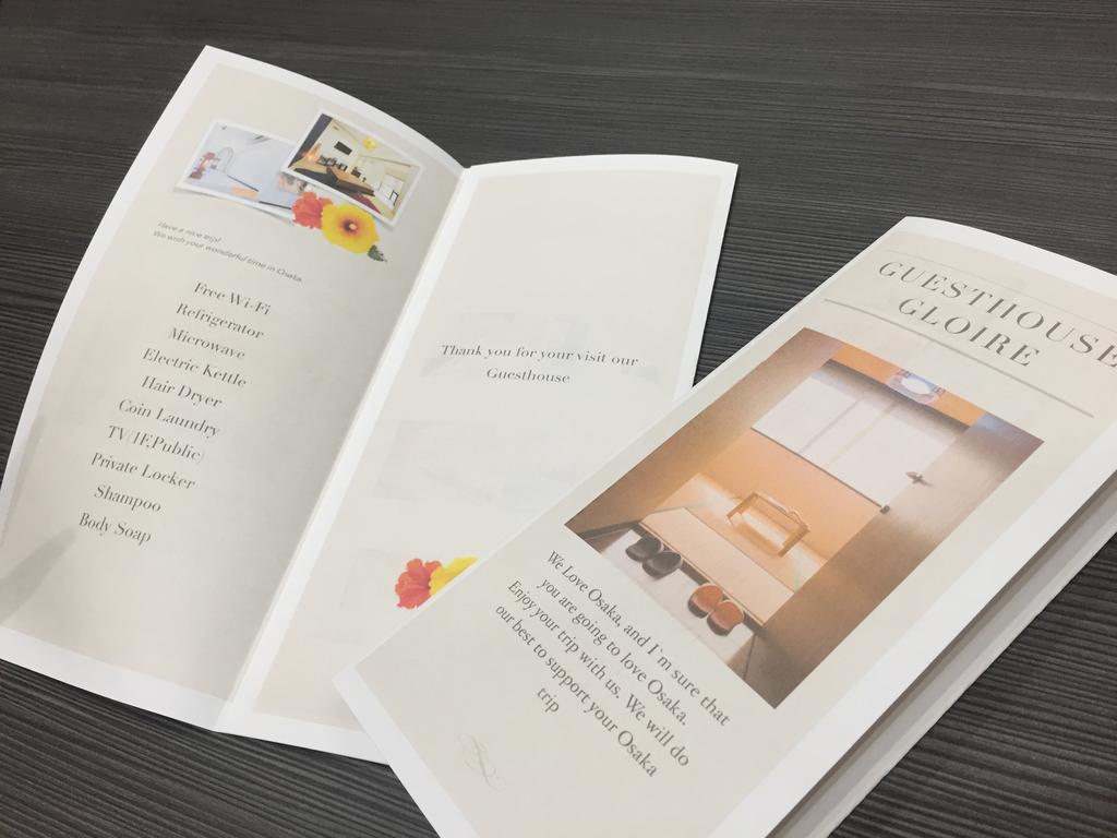 Guest House Gloire Osaka Zewnętrze zdjęcie